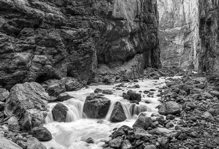 Gletscherschlucht